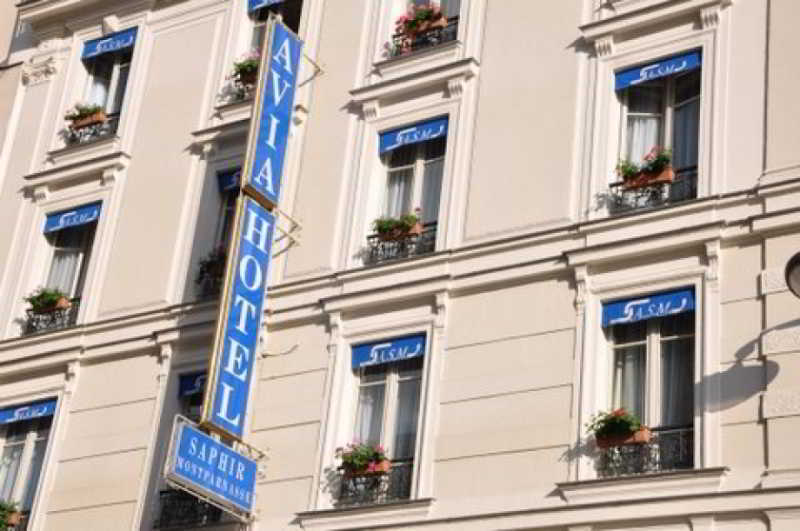Avia Hotel Saphir Montparnasse Paříž Exteriér fotografie